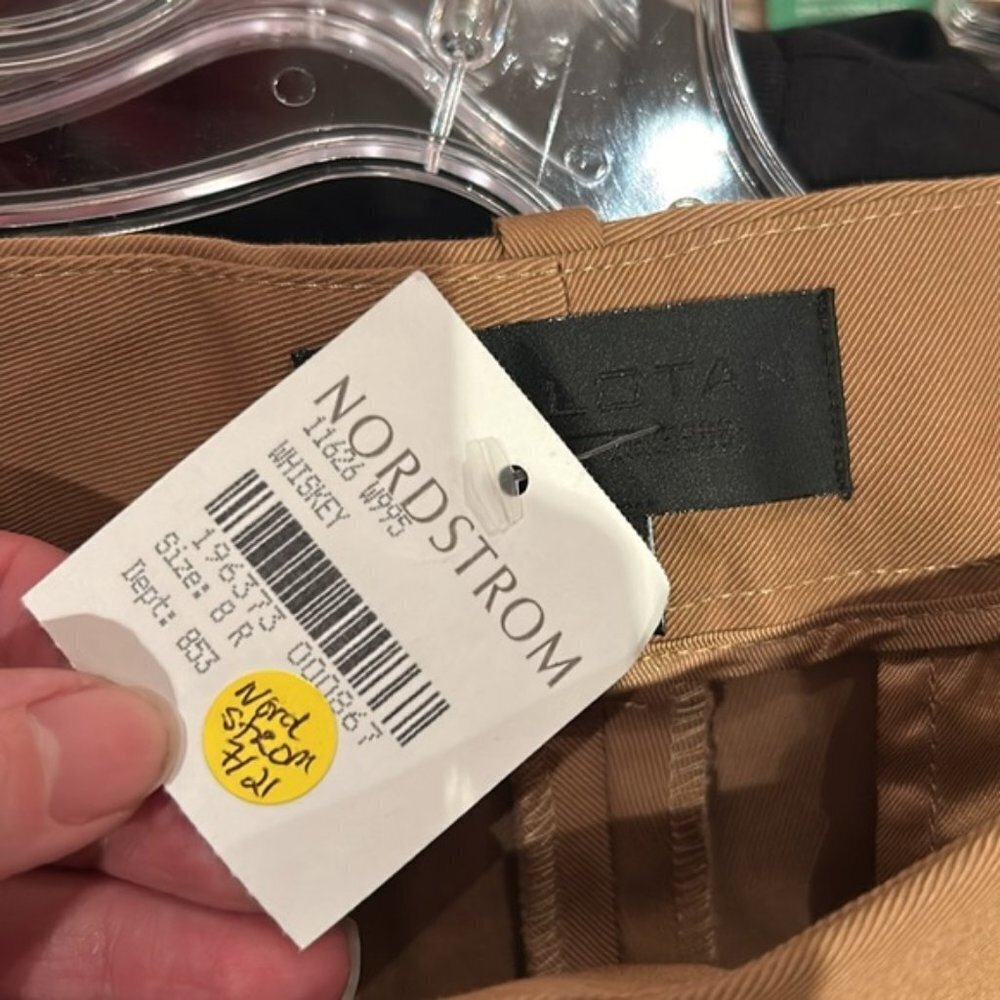 ❌❌SOLD❌❌NILI LOTAN cotton pants size 8 made in USA - Picture 5 of 10